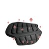 MagiDeal Motorcycle Seat Cushion 3D Air Cushion Shallow Groove Black