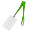 Neck Strap Lanyards - Fushing 100Pack Green ID Badge Lanyards