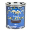 General Finishes Oil Base Gel Stain, 1 Pint, Java