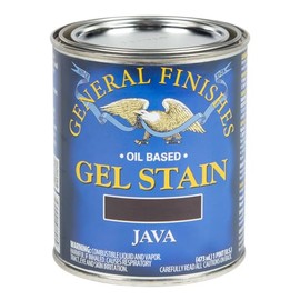 General Finishes Oil Base Gel Stain, 1 Pint, Java