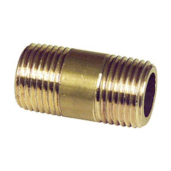 Brass Double Nipple Pipe Double Nipple 3/4 Inch - 150