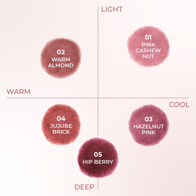 COLORGRAM NUDE BLUR JAM 02 WARM ALMOND | Pudding Pot