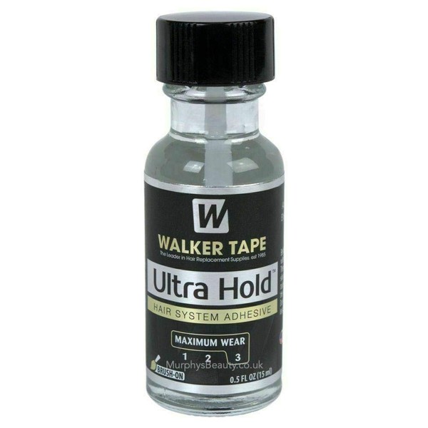 Ultra Hold Adhesive For Lace Wigs & Toupees .5Oz by Walker Tape