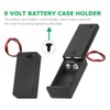 JWISLAND (Pack of 7) 9V Battery Holder, 9V Battery Holder