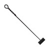 MinuMinuteman International Rope Handle Single Hoe Fireplace Tool, Standard 28-in,