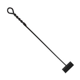 MinuMinuteman International Rope Handle Single Hoe Fireplace Tool, Standard 28-in, Blackteman International WR-02H Rope Handle Single Hoe Fireplace Tool, Standard 28-in, Black