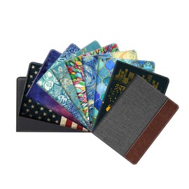 Fintie Passport Holder, Slim Travel Wallet RFID Blocking Card Case Cover Passport Cover Protector Travel Essentials with Credit Card Slots for Women/Men