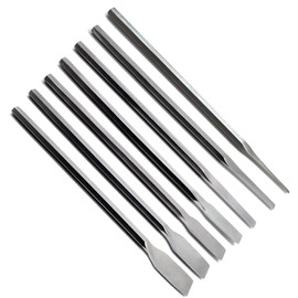 Dental Sheehan Straight Osteotomes 2mm,4mm,6mm,8mm,10mm,12mm,15mm Surgical 7 Pcs Instruments