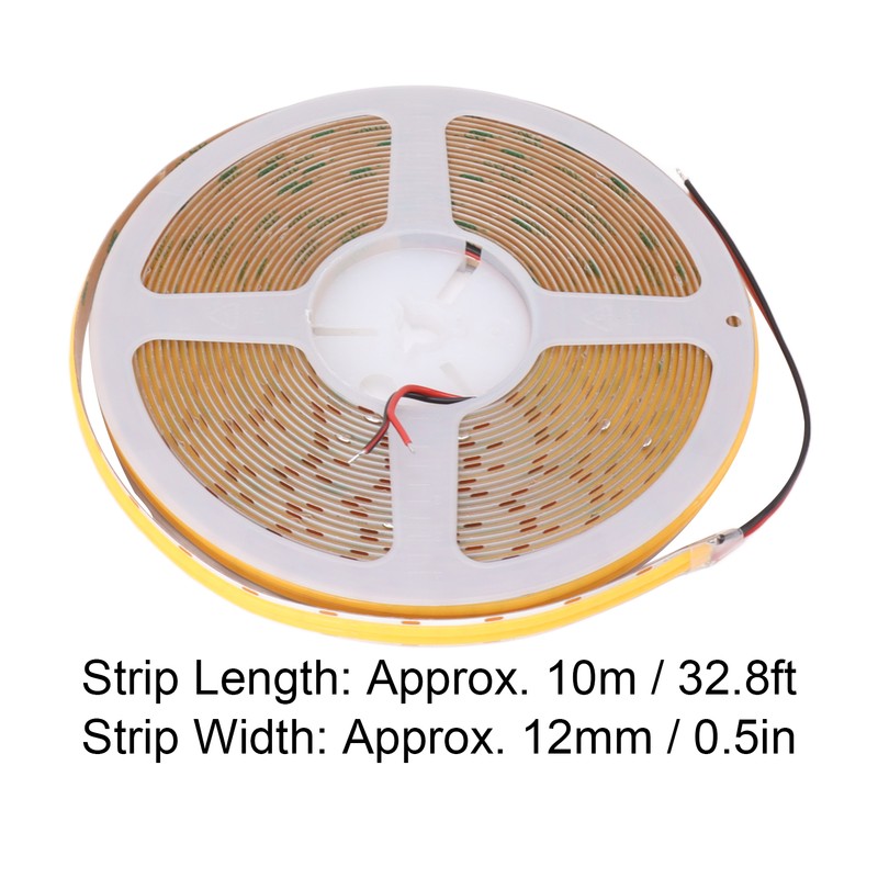 COB LED Strip Light High Brightness Adhesive Flexible Double Row