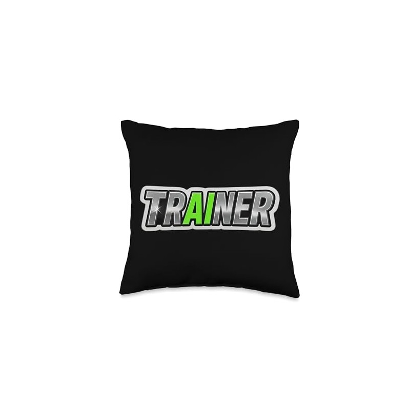 AI Model Trainer Artificial Intelligence Engineer Training Throw Pillow