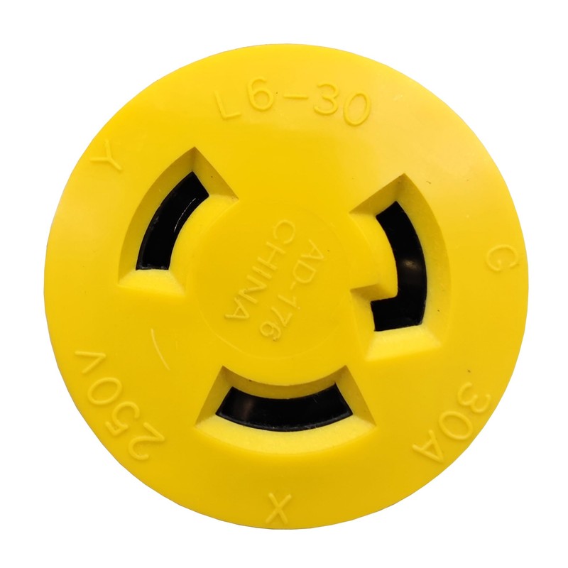 Parkworld 78905 Compact Adapter NEMA L15-30P to L6-30R 250 Volt