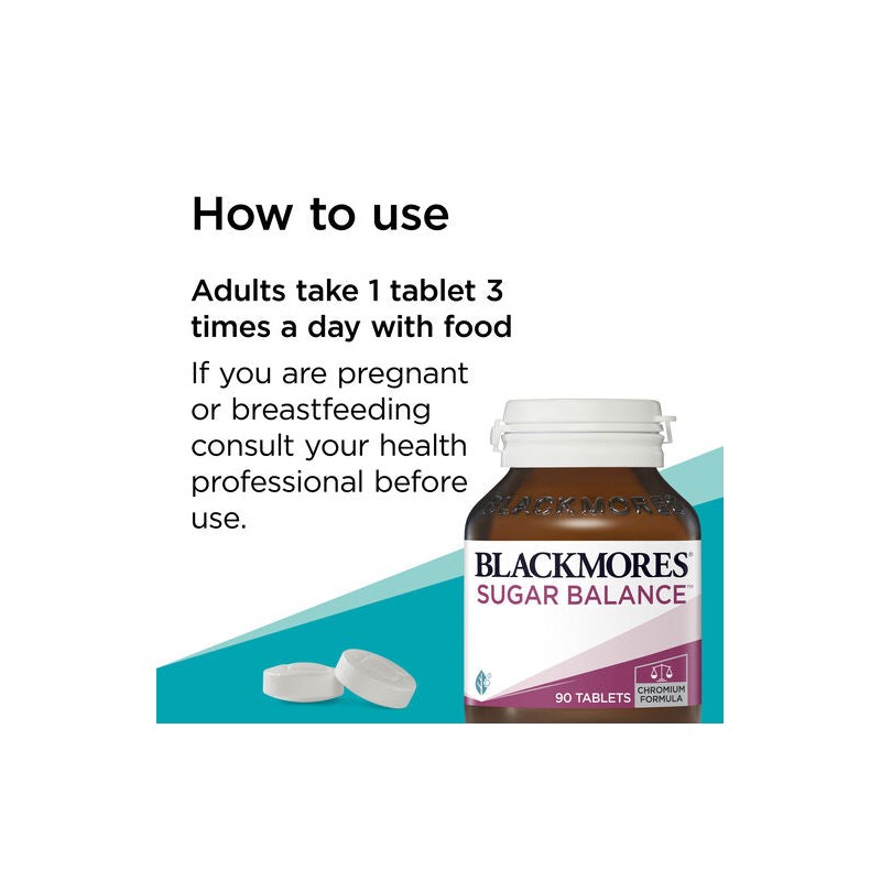 Blackmores Sugar Balance 90 Tablets