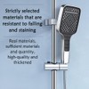 Shower Head, Water Saving with Stop Button, Hand Shower, Pressure