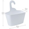 Tatkraft POSH Shower Caddy White 2-tier Organizer Easy to Clean