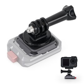 IFOOTAGE Action Camera Adapter Quick Release, Aluminum Tripod Mount Adapter, Quick Release Plate Compatible with GoPro/DJI Action Camera, Q38-RS
