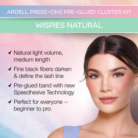 Ardell Press On Wispies Natural 60 ct