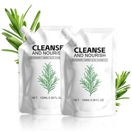 Rosemary Amino Acid Shampoo,Hair Growth Shampoo for Thinning Hair Women and Men Hair Loss，Strengthen Scalp with Natural formula- 2 Packs