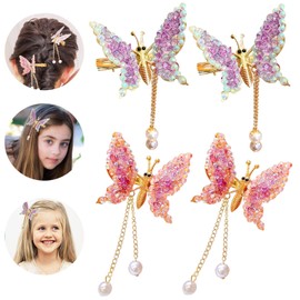 Hair Clip Butterfly Hair Clips Hair Clips Girls Hair Pins Hair Clip Hair Clip Headband Bridal Women Daarschmuck Decoration Pack of 4