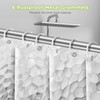 OTraki Clear Shower Curtain, 120 X 200 CM Extra Long