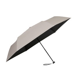 Mabu Folding Umbrella, Large Size, Diameter 45.3 inches (115 cm), Ribs, 25.6 inches (65 cm), Light Shading Ratio, 100% Wide Light Shading Mini 65, Beige, Stylish, Popular, Men's, Ladies, Rain