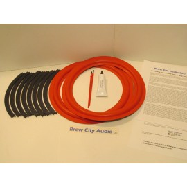 Brew City Audio LLC Cerwin Vega 12" Speaker Foam Surround Repair Kit 122w2 121-4 with gaskets
