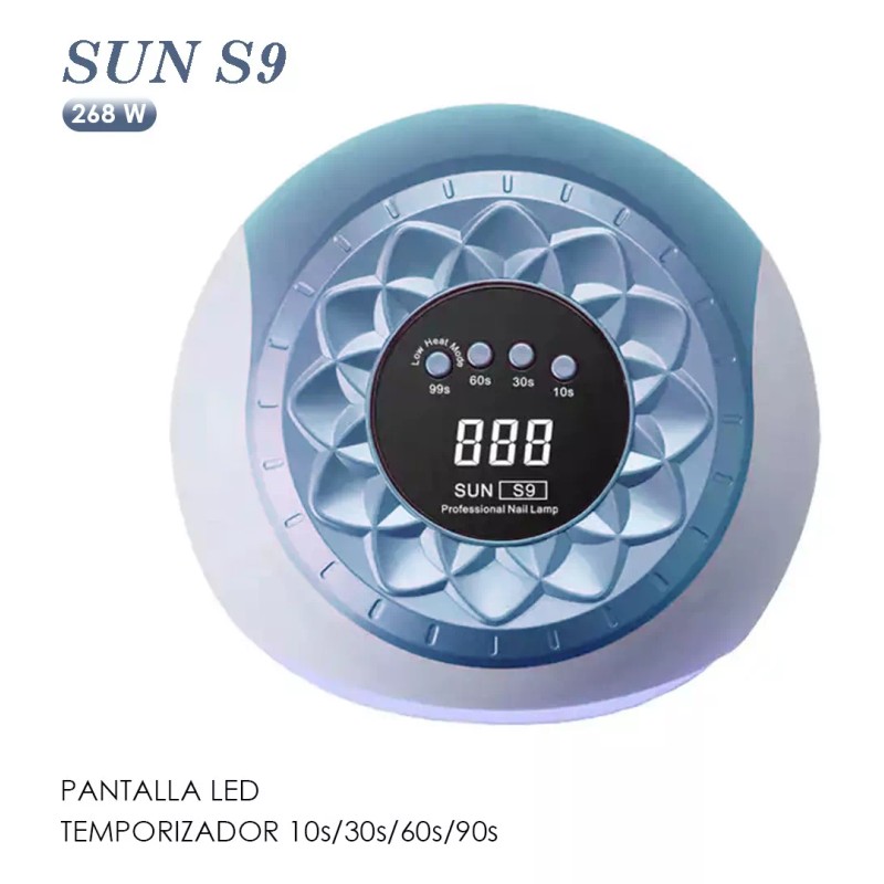 Obp Lámpara Profesional Para Uñas Uv/ Led 268w Sun S9