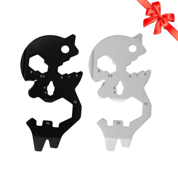 Multi-tool 15 in 1 with ruler, bottle opener, screwdriver, suitable