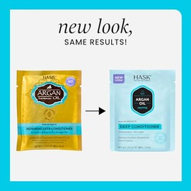 Hask Argan Oil From Morocco Repairing Deep Conditioner, Hair Treatment 1.75 oz