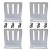 BIAXJUNY Adjustable Solar Panel Tilt Mount Bracket, Heavy Duty Solar