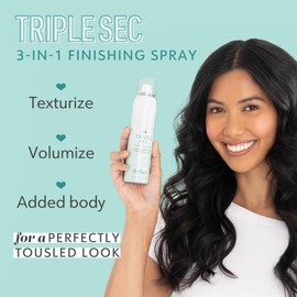 Drybar Drybar Triple Sec 3-in-1 Finishing Spray Blanc Scent - Full Size | Adds Texture, Amplifies and Refreshes Hair for Fuller Styles & Absorbs Light Oils, All Hair Types