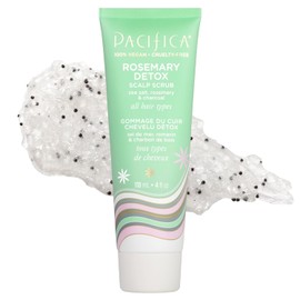 Pacifica - exfoliante para piel cabelludo desintoxicante para romero, 4 onzas líquidas
