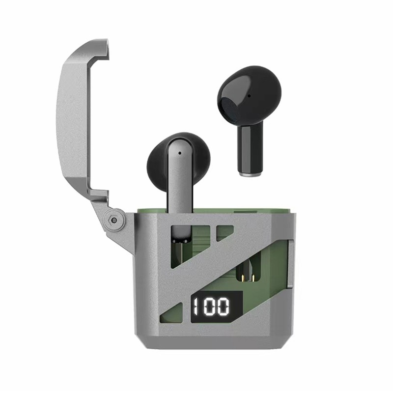 Cool mecha-style GT02 long-lasting best-selling semi-in-ear wireless BT headset