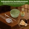 Matcha Set, Includes Matcha Bowl, Matcha Bamboo Tea Whisk, Whisk
