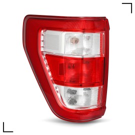 Ultravision9 DrIver Left For 2021 2022 2023 Ford F-150 XL Brake Lamp Rear Tail Light Halogen