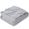 EHEYCIGA Fleece Blanket Silver Grey Throws for Sofas Fluffy Warm