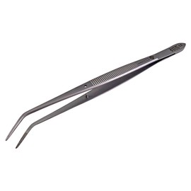 EKS Solingen College Tweezer 15 cm Angled with Guide Pin EK 1-34.1 DIA