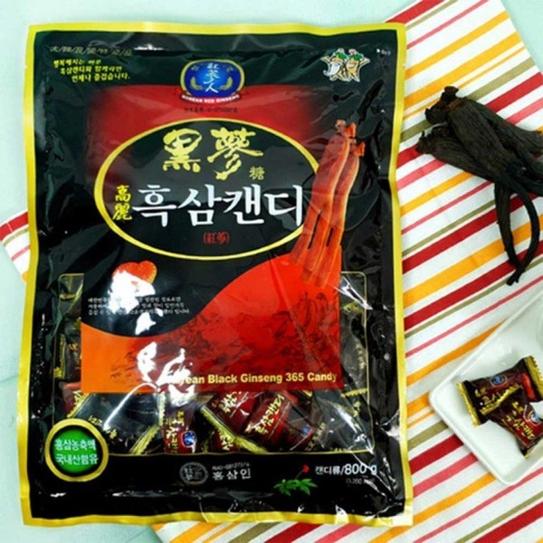 CCLEF Korean Black Ginseng Candy 800g Office Company Snack Healthy Candy / CCLEF 고려흑삼 캔디 800g 사무실 회사 간식 건강사탕