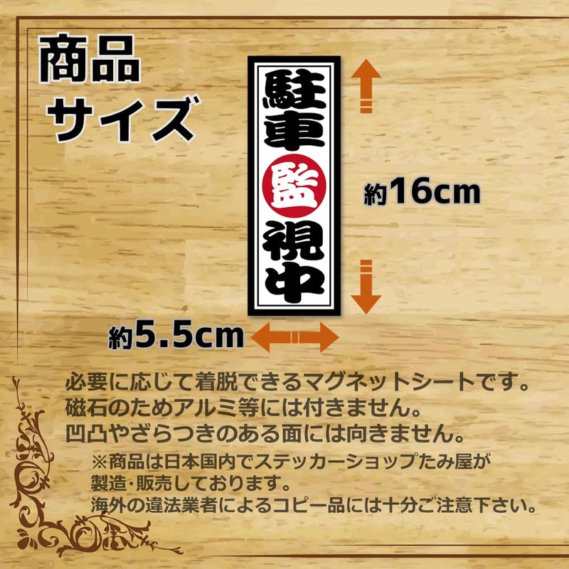 Tamiya: Bill Style Sticker Dash Camera During Parking Surveillance Display
