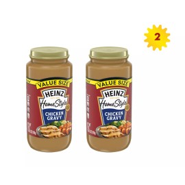 Heinz Home-Style Classic Chicken Gravy 18 oz x 2 Jars