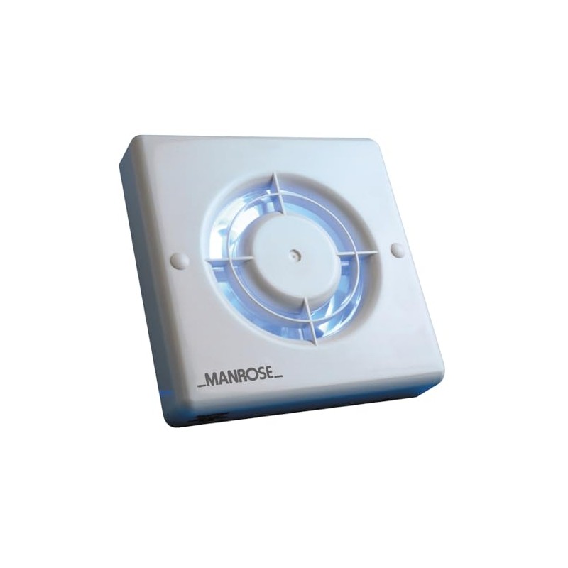 Genuine Manrose Extractor Fan No Timer XF100S - 4 inch/100