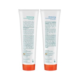 Himalaya Botanique Whitening Complete Care Toothpaste, Mint and Peppermint Flavors - Whitening Toothpaste Without Fluoride for Brighter Teeth & Fresh Breath - Vegan, Gluten Free, 5.29 oz (Pack of 2)