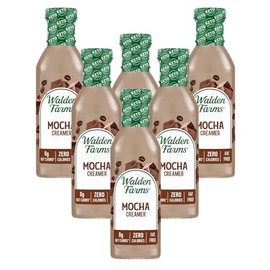 Walden Farms Calorie-Free Mocha Coffee Creamer, 12 Ounce (Pack of 6)
