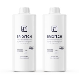 BRIOTECH Sanitizer Disinfectant Hypochlorous Spray, Kill 99.99% of Viruses & Bacteria, Control Mold, Eliminate Odor, Gentle for Nursery & Play Rooms, Food Contact Surface Sanitizer, 32 fl oz Refill