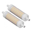 2Pcs R7S LED Light Bulb 118mm Dimmable 15W 154 LEDs