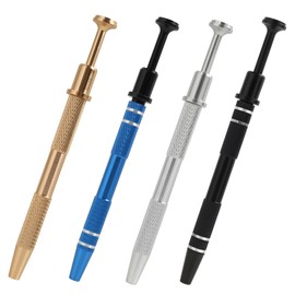 4-Piece Piercing Pliers Set, Piercing Ball Twister, Piercing Pliers for Balls, Ball Holder Piercing, Piercing Opener, Piercing Tool, Piercing Accessories (Silver, Black, Blue, Gold)