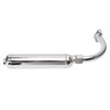 Exhaust Muffler Pipe Motorized Bicycle Engine Muffle Tailpipe Exhaust Pipe