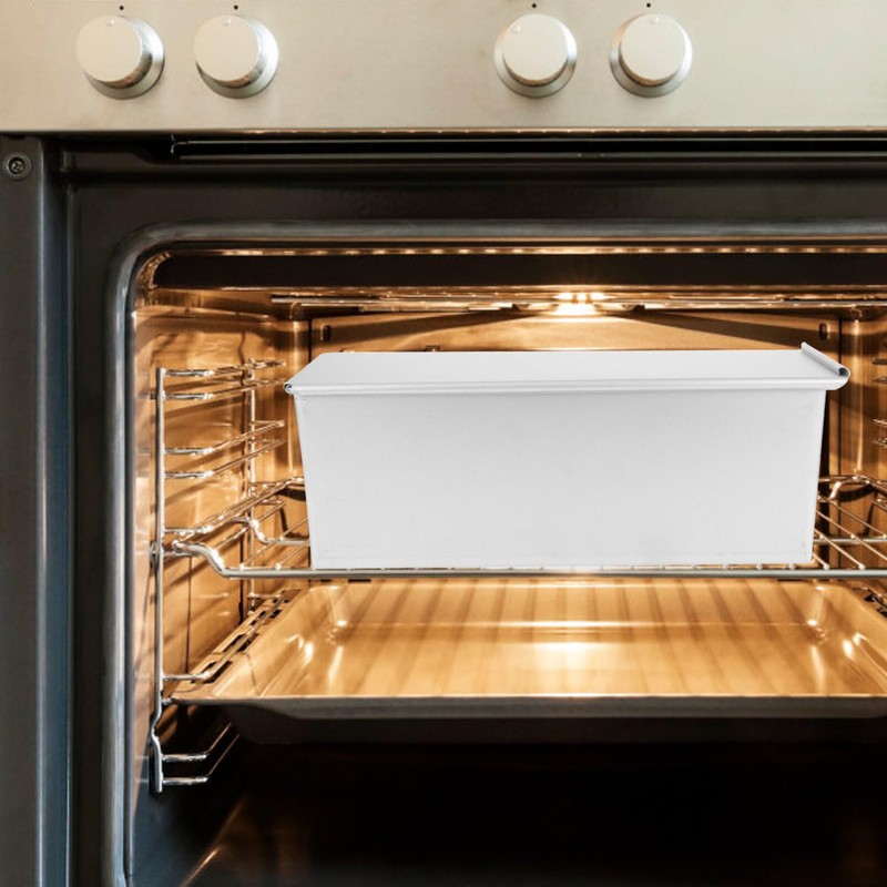 Luxshiny Pullman Loaf Pan with Lid, Non-Stick Bread Pan Bread