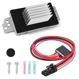 Nilight HVAC - Kit completo de resistencia de motor con arnés para vehículos Chevy, GMC - Silverado, Tahoe, Suburban, Sierra, Yukon XL reemplaza 1581773, 89018778, 89019351, 19260762, 15-80567