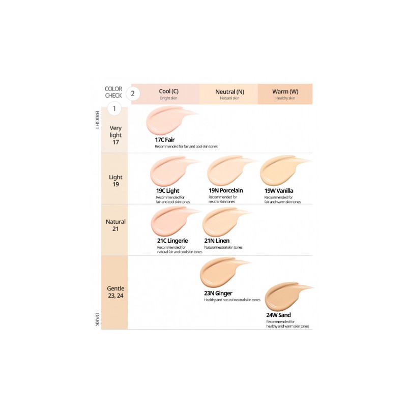 CLIO [CLIO]Kill Cover Skin Fixer Cushion Set (+refill) (4 colors)