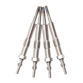 Anlseiod 4 x glow plugs para Clio 3 Captr Kadjar Kangoo Laguna 3 Me-gne 3 Scenic Talisman Twingo Dokker Logan Sandero Class A B Qashqai Micra glow plug per motor 1.5 DCI, CDI 0100266032
